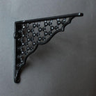 6 x 5 Inch Honeycomb Cast Iron Shelf Bracket-4 - 6" Shelf Brackets-Yester Home