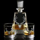600ml Regal Stag Medium Pewter Decanter-Decanters-Yester Home