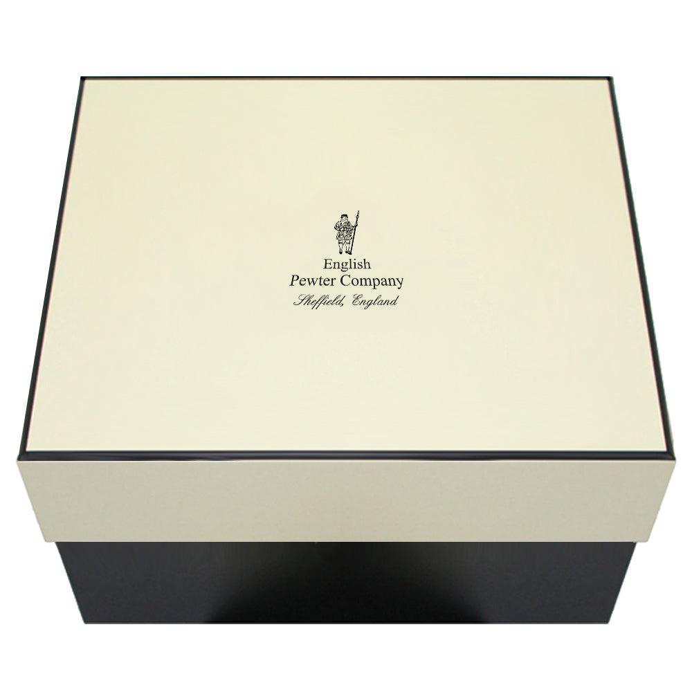 650ml Regal Stag Rectangular Pewter Decanter-Decanters-Yester Home