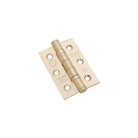 CE7 Mild Steel BB Butt Hinge - Satin Brass - Hinges - Spira Brass - Yester Home