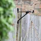 7 & 10 Inch Cast Iron Hanging Hook Bracket-Hanging Basket Brackets-Yester Home