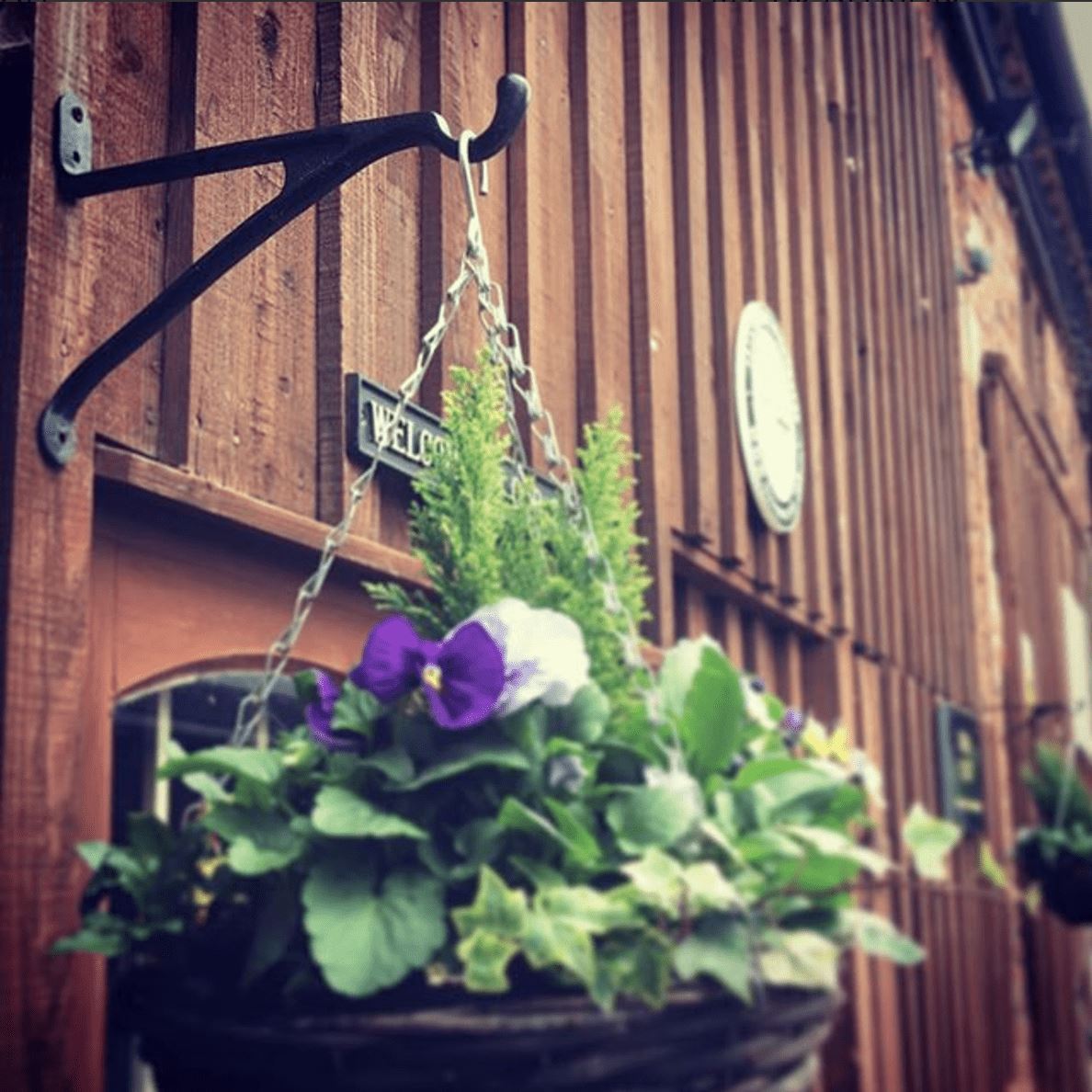 7 & 10 Inch Cast Iron Hanging Hook Bracket-Hanging Basket Brackets-Yester Home