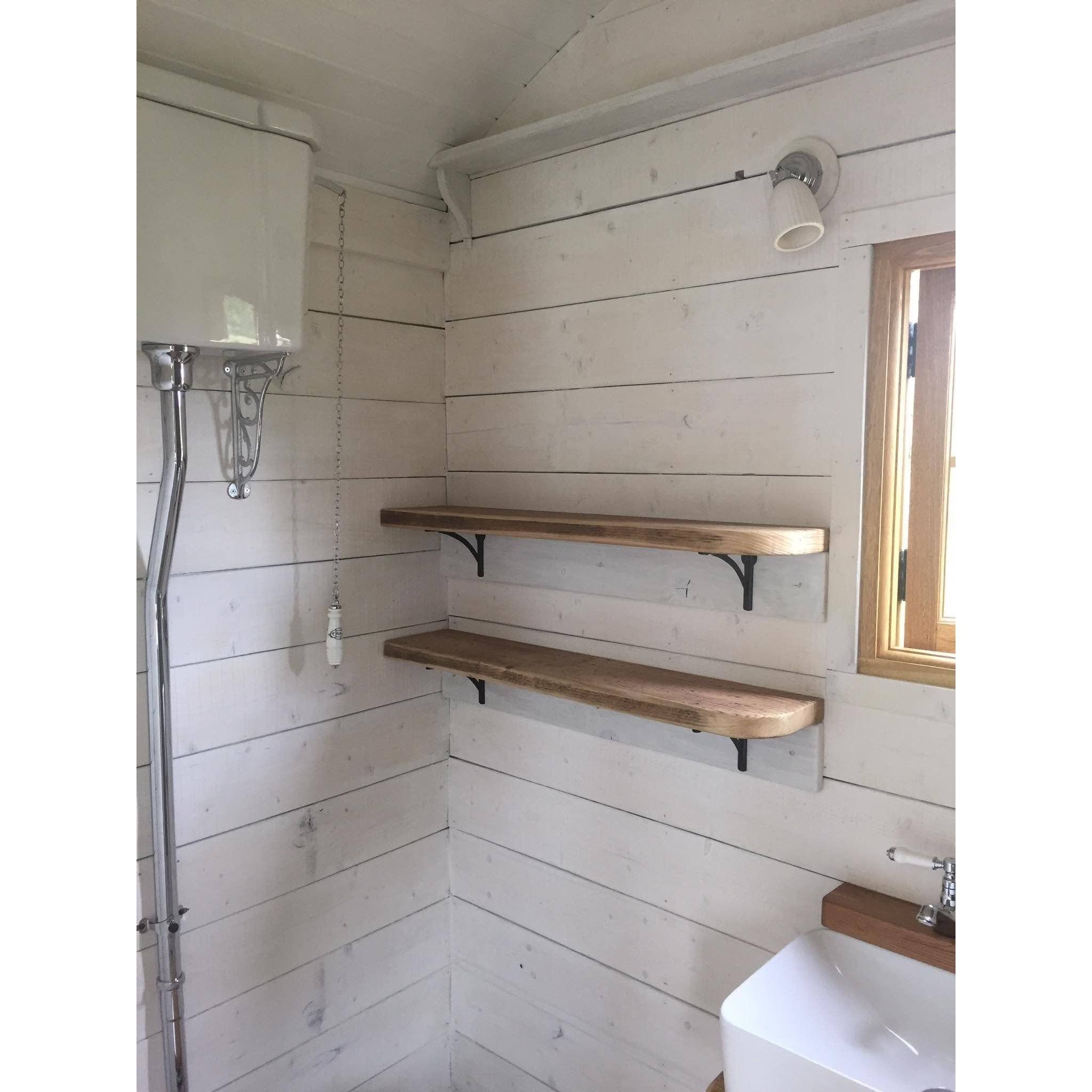 7 Inch Ironbridge Cast Iron Shelf Bracket-7 - 8" Shelf Brackets-Yester Home