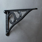 8 Inch Art Deco Cast Iron Shelf Bracket-7 - 8" Shelf Brackets-Yester Home