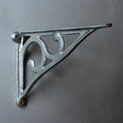 8 Inch Art Deco Cast Iron Shelf Bracket-7 - 8" Shelf Brackets-Yester Home