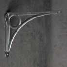 8 Inch Circle Cast Iron Shelf Bracket-7 - 8" Shelf Brackets-Yester Home