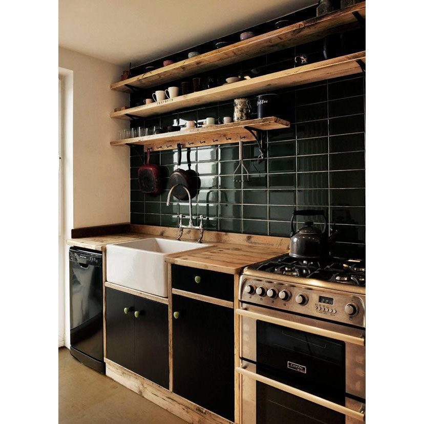 8 Inch Ironbridge Cast Iron Shelf Bracket-7 - 8" Shelf Brackets-Yester Home