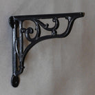 8 Inch Victorian Scroll Cast Iron Shelf Bracket-7 - 8" Shelf Brackets-Yester Home