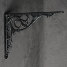 8 x 10 Inch Majestic Cast Iron Shelf Bracket-9 - 10" Shelf Brackets-Yester Home