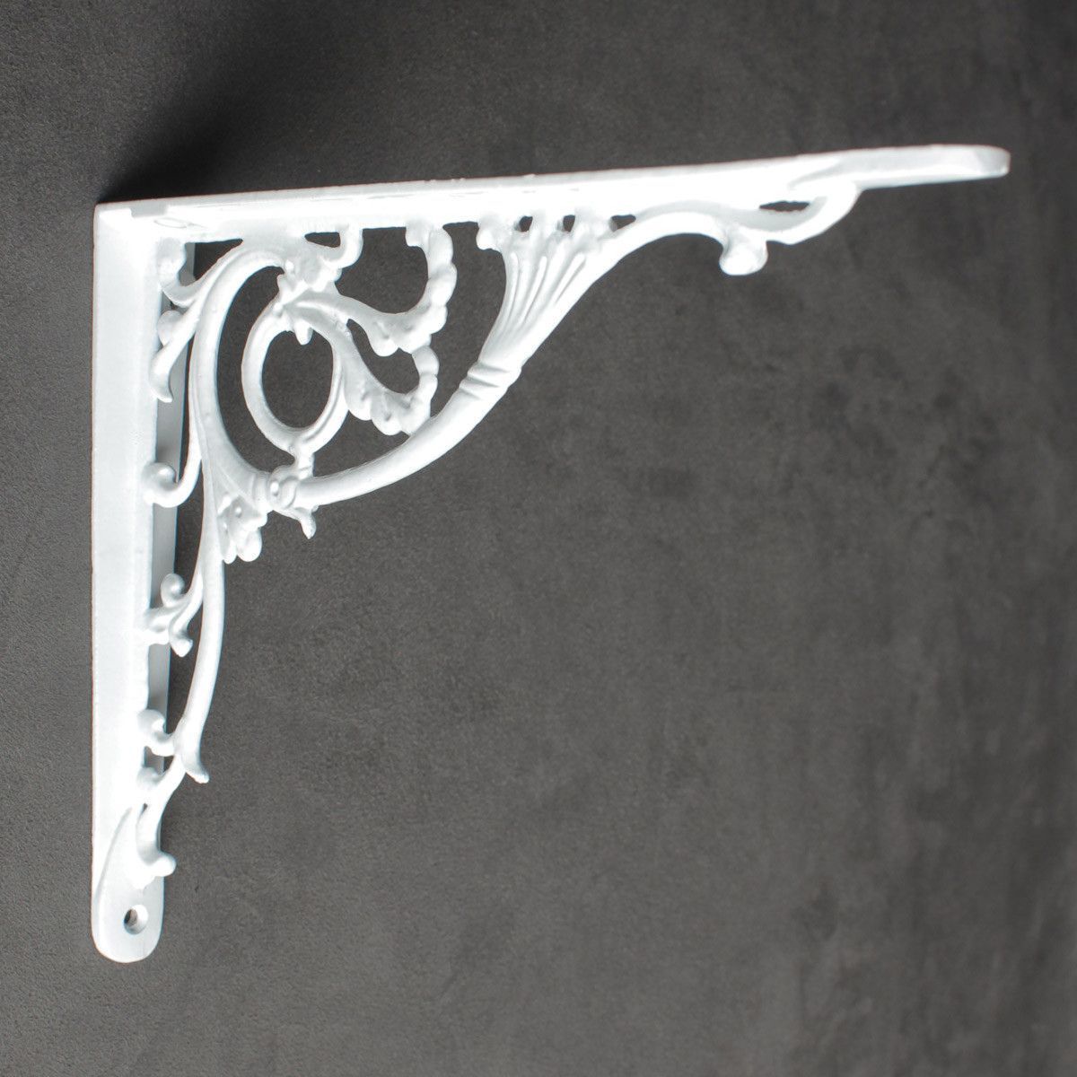 8 x 10 Inch Majestic Cast Iron Shelf Bracket-9 - 10" Shelf Brackets-Yester Home