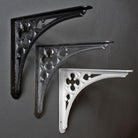 8 x 7 Inch Gothic Cast Iron Shelf Bracket-7 - 8" Shelf Brackets-Yester Home