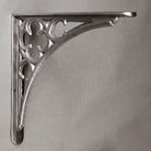 9.5 x 9.5 Inch Gothic Cast Iron Shelf Bracket-9 - 10" Shelf Brackets-Yester Home