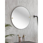 Adelphi Round Wall Mirror | Black-Mirrors-Yester Home