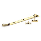 Aged Brass 10" Hinton Stay | From The Anvil - Stays - From The Anvil - Yester Home