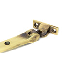 Aged Brass 10" Monkeytail Stay | From The Anvil - Stays - From The Anvil - Yester Home