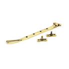 Aged Brass 10" Newbury Stay | From The Anvil - Stays - From The Anvil - Yester Home