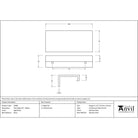 Aged Brass 100mm Plain Edge Pull | From The Anvil - Cabinet Pulls - From The Anvil - Yester Home