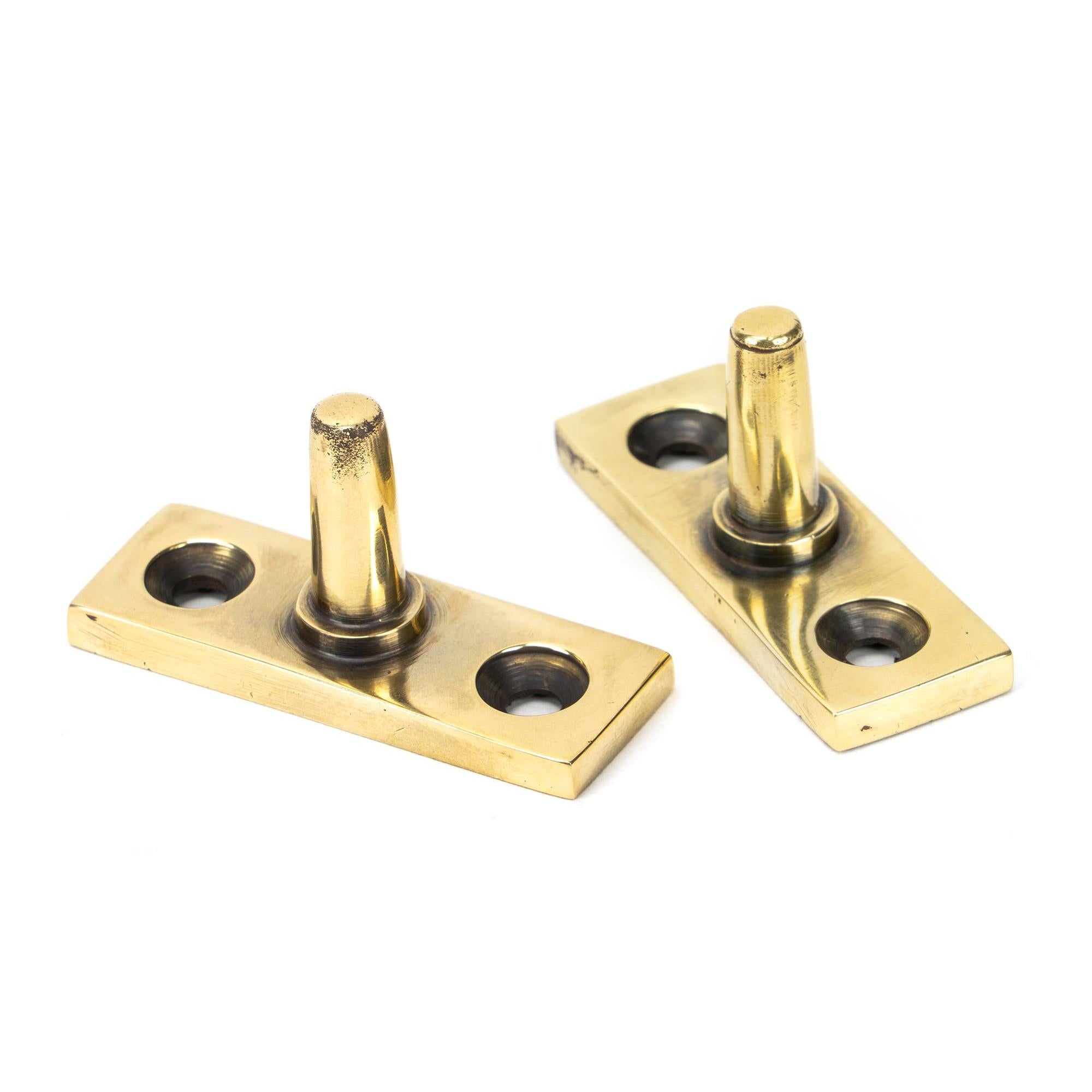 Aged Brass 12" Brompton Stay | From The Anvil - Stays - From The Anvil - Yester Home