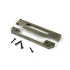 Aged Brass ½" Rebate Kit for Euro Sash Lock - Euro Locks - From The Anvil - Yester Home