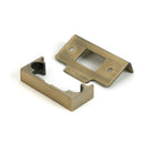 Aged Brass ½" Rebate Kit for Tubular Mortice Latch - Latches - From The Anvil - Yester Home
