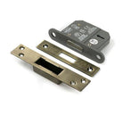 Aged Brass 2½" 5 Lever BS Dead Lock KA - Deadlocks & Deadbolts - From The Anvil - Yester Home