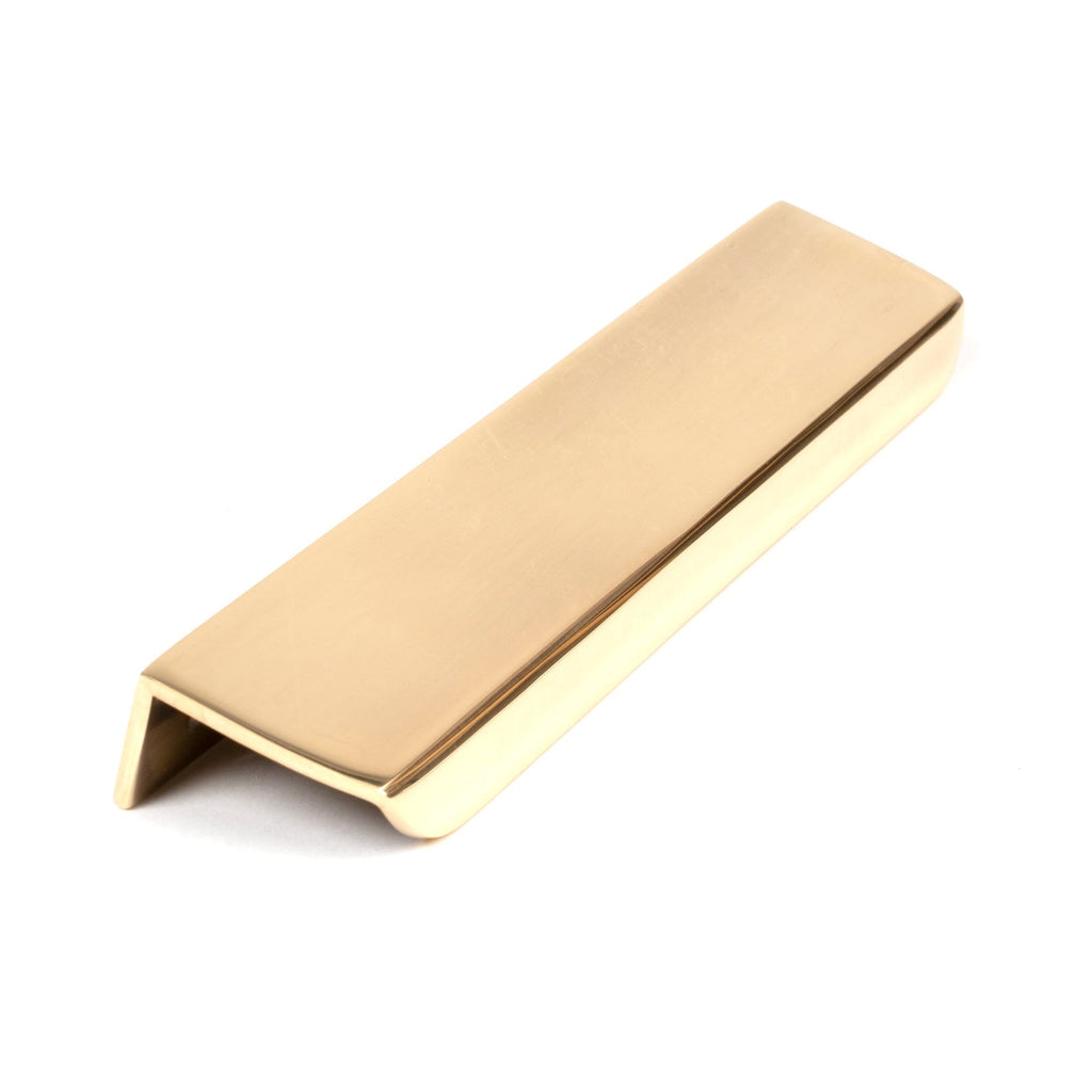 Aged Brass 200mm Moore Edge Pull | From The Anvil