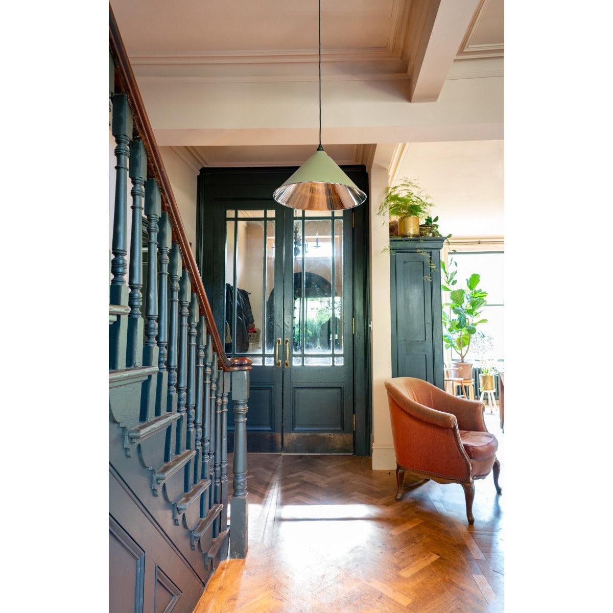 Aged Brass 230mm Art Deco Pull Handle | From The Anvil-Pull Handles-Yester Home