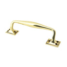 Aged Brass 230mm Art Deco Pull Handle | From The Anvil - Pull Handles - From The Anvil - Yester Home