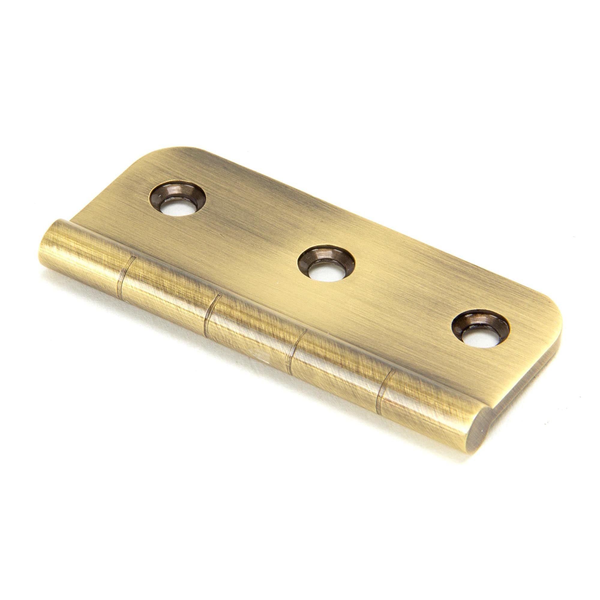 Aged Brass 3" Dummy Butt Hinge (Single) | From The Anvil - Butt Hinges - From The Anvil - Yester Home