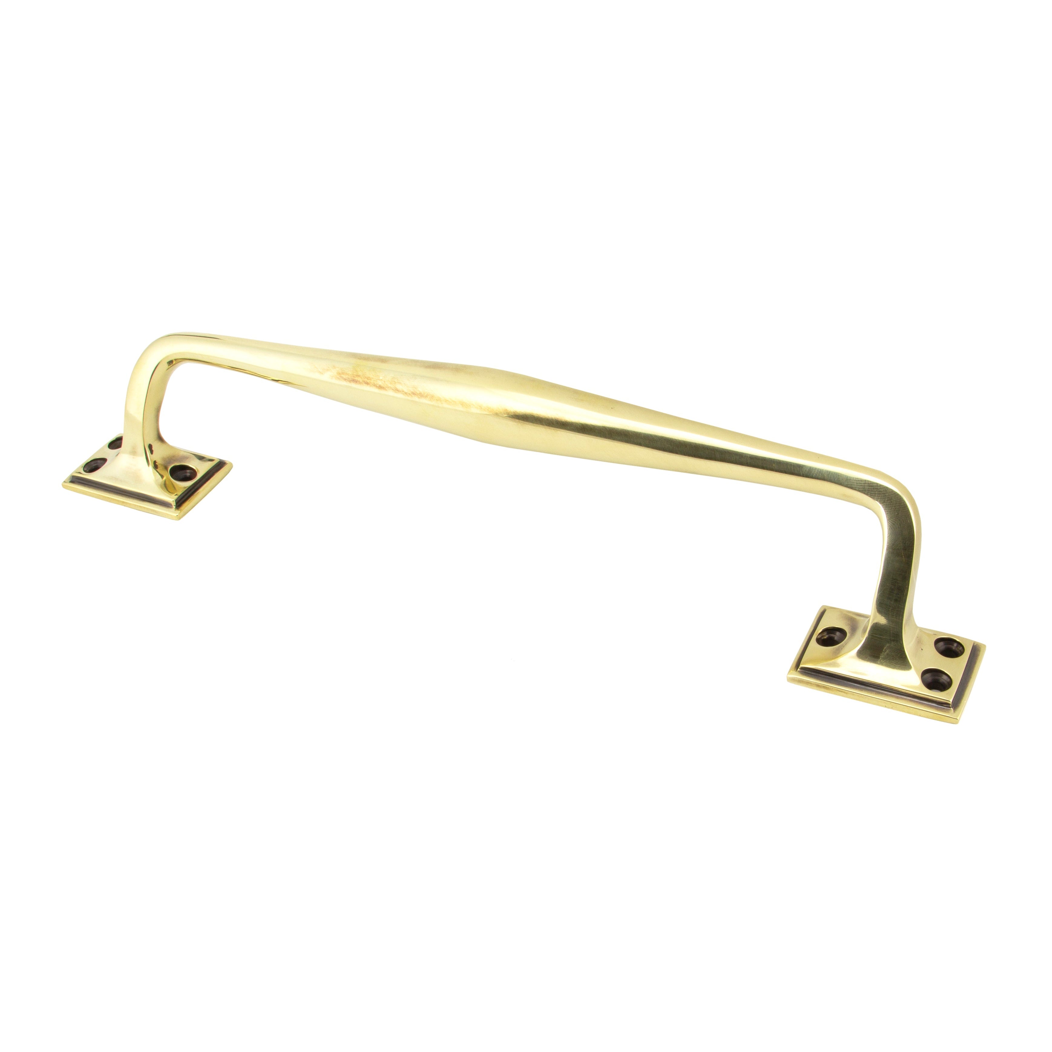 Aged Brass 300mm Art Deco Pull Handle | From The Anvil-Pull Handles-Yester Home