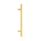 Aged Brass (316) 0.6m T Bar Handle B2B 32mm Ø | From The Anvil-Pull Handles-Yester Home