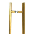Aged Brass (316) 1.2m T Bar Handle B2B 32mm Ø | From The Anvil - Door Pull Handles - From The Anvil - Yester Home