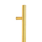 Aged Brass (316) 1.2m T Bar Handle Secret Fix 32mm Ø | From The Anvil-Pull Handles-Yester Home