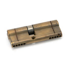 Aged Brass 35/45 5pin Euro Cylinder | From The Anvil - Euro Cylinders - From The Anvil - Yester Home