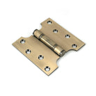 Aged Brass 4" x 2" x 4"  Parliament Hinge (pair) ss | From The Anvil - Parliament Hinges - From The Anvil - Yester Home