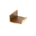 Aged Brass 50mm Moore Edge Pull | From The Anvil - Cabinet Pulls - From The Anvil - Yester Home