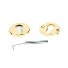 Aged Brass 52mm Regency Concealed Escutcheon | From The Anvil - Euro Escutcheons - From The Anvil - Yester Home