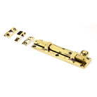 Aged Brass 6" Universal Bolt | From The Anvil - Bolts - From The Anvil - Yester Home