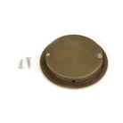 Aged Brass 75mm Art Deco Round Pull | From The Anvil - Cabinet Pulls - From The Anvil - Yester Home