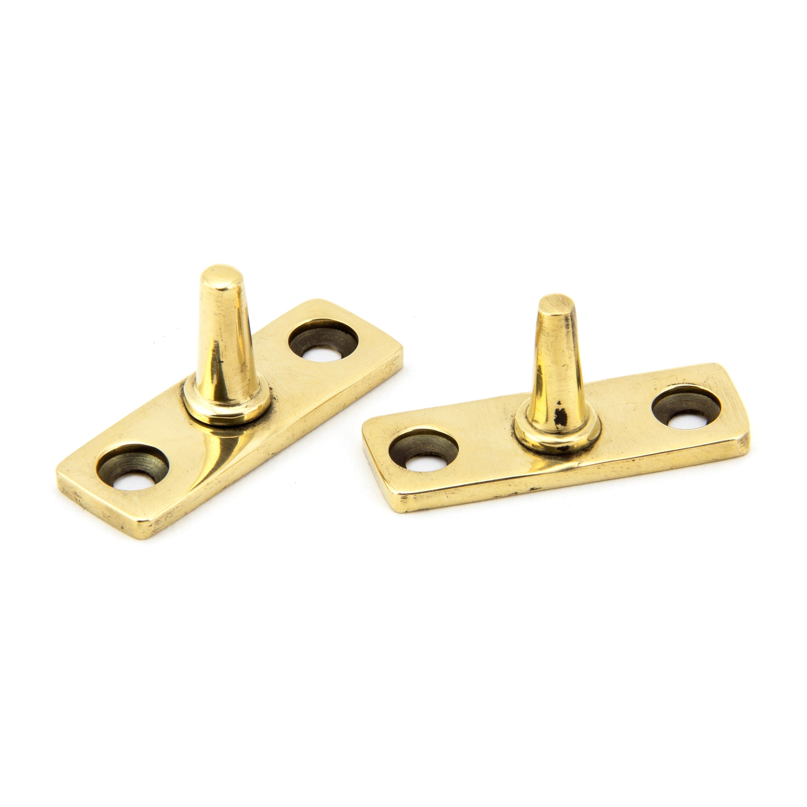 Aged Brass 8" Avon Stay | From The Anvil-Stays-Yester Home