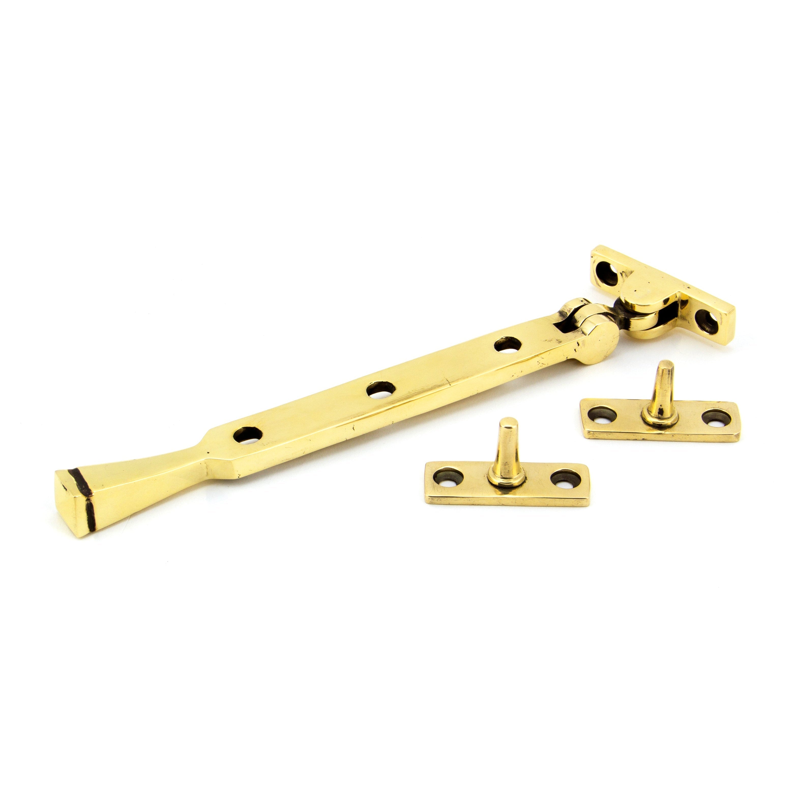 Aged Brass 8" Avon Stay | From The Anvil-Stays-Yester Home