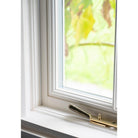 Aged Brass 8" Hammered Newbury Stay | From The Anvil-Stays-Yester Home