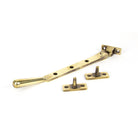 Aged Brass 8" Newbury Stay | From The Anvil - Stays - From The Anvil - Yester Home