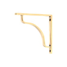 Aged Brass Abingdon Shelf Bracket (150mm x 150mm) | From The Anvil - Shelf Brackets - From The Anvil - Yester Home