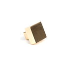 Aged Brass Albers Cabinet Knob - 25mm | From The Anvil - Cabinet Knobs - From The Anvil - Yester Home