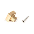 Aged Brass Albers Cabinet Knob - 25mm | From The Anvil-Cabinet Knobs-Yester Home