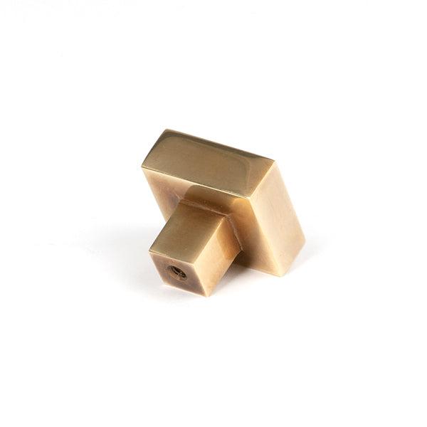 Aged Brass Albers Cabinet Knob - 30mm | From The Anvil-Cabinet Knobs-Yester Home