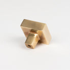 Aged Brass Albers Cabinet Knob - 35mm | From The Anvil - Cabinet Knobs - From The Anvil - Yester Home