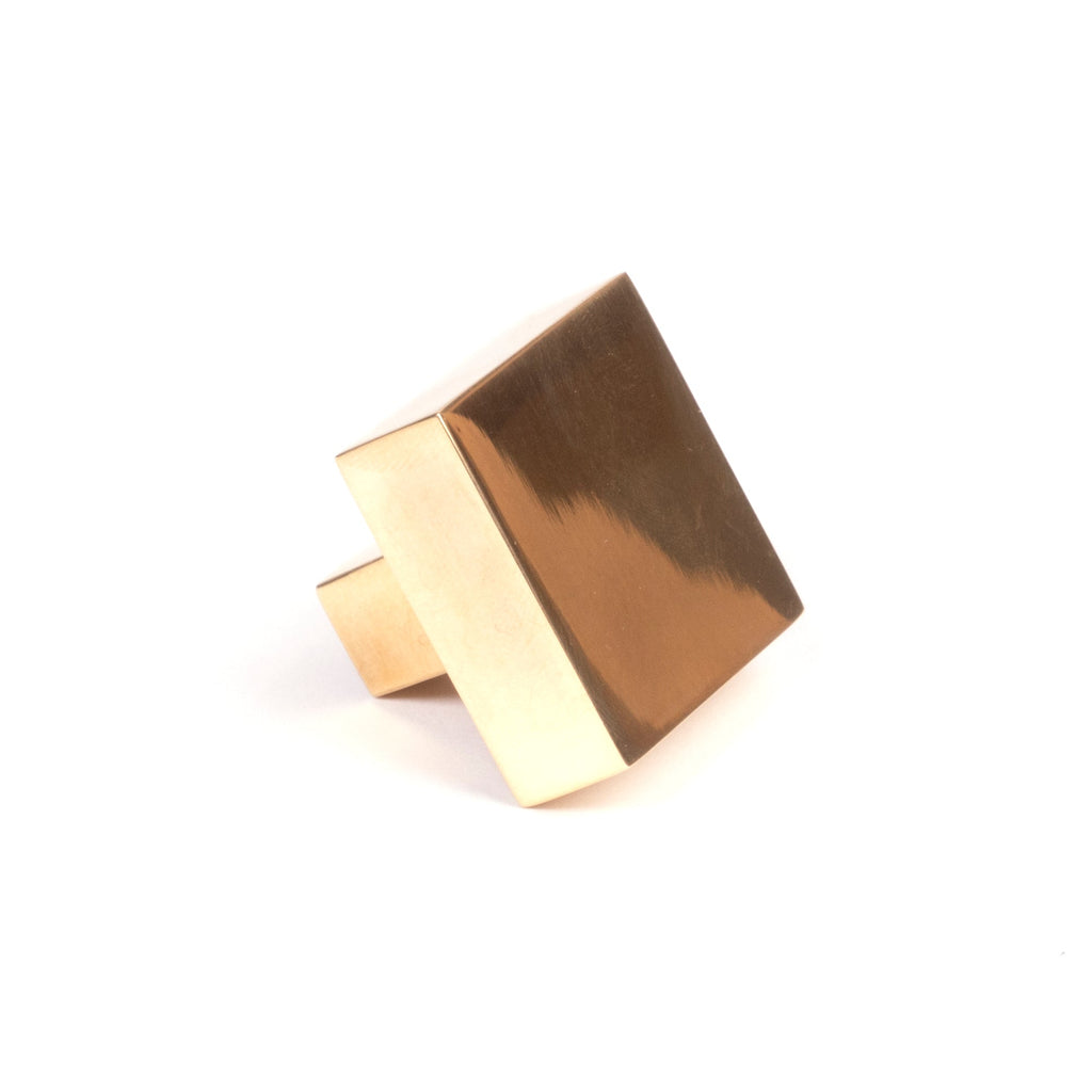 Aged Brass Albers Cabinet Knob - 35mm | From The Anvil-Cabinet Knobs-Yester Home