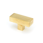 Aged Brass Albers T-Bar | From The Anvil-Cabinet Knobs-Yester Home